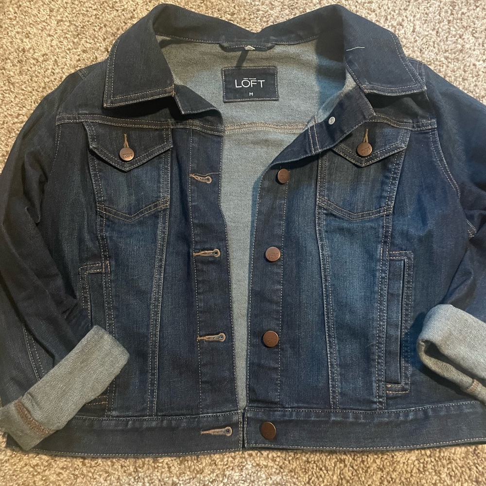 Ann Taylor loft Jean jacket!